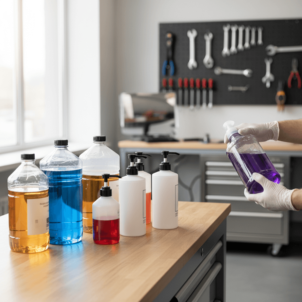 Fluid service materials and supplies